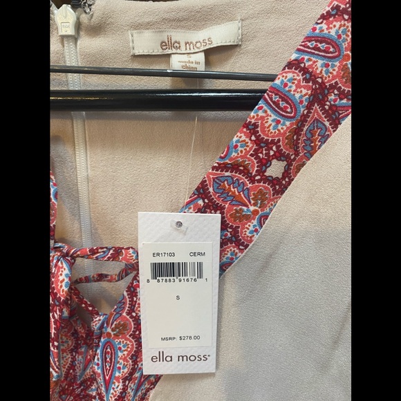 Ella Moss Womens Caprice Romper Ceramic - Picture 8 of 8